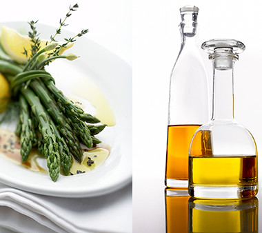 Asparagas and Olive Oil