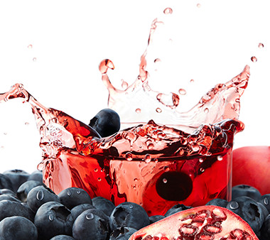 Pomegranate Blueberry Drink