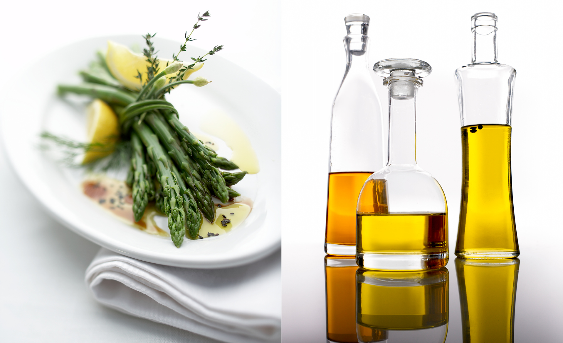 Asparagas and Olive Oil