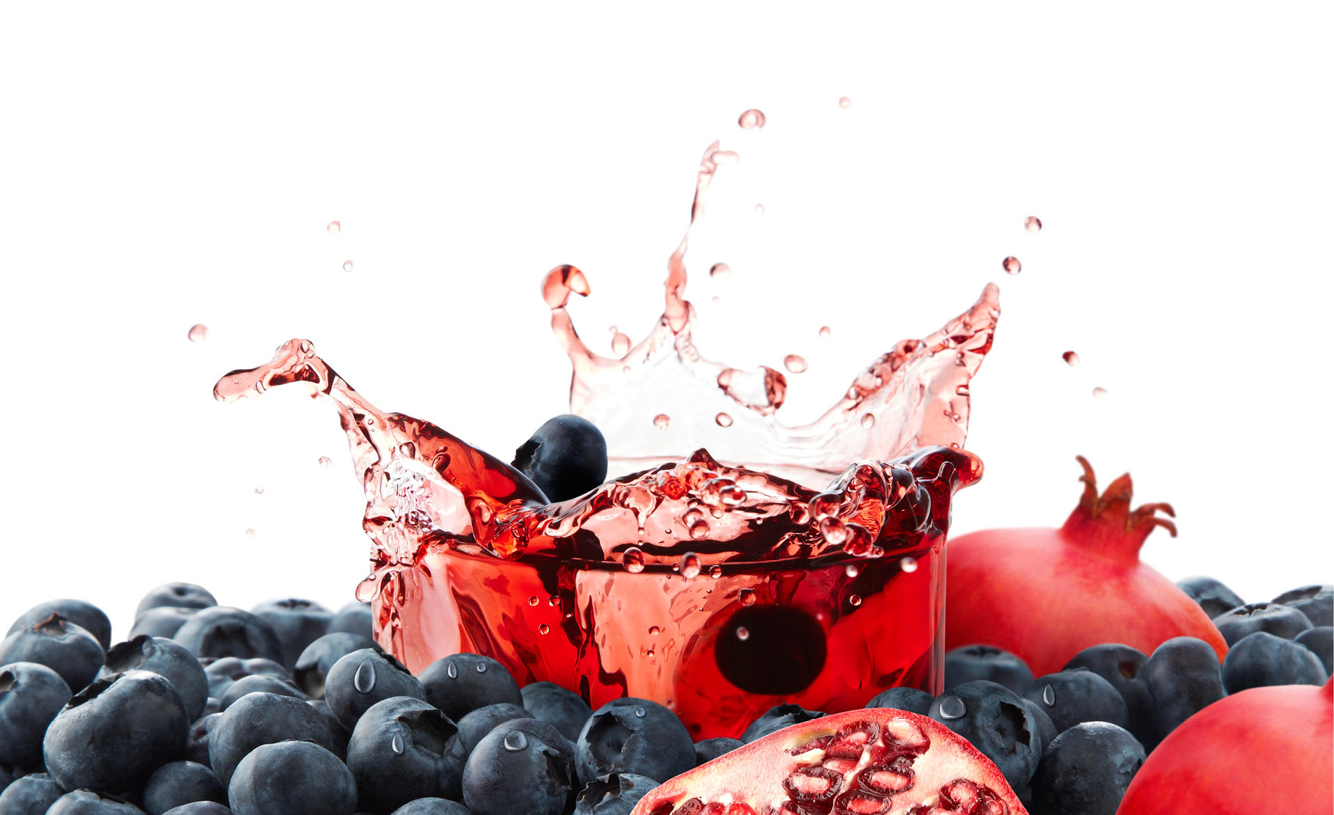 Pomegranate Blueberry Drink